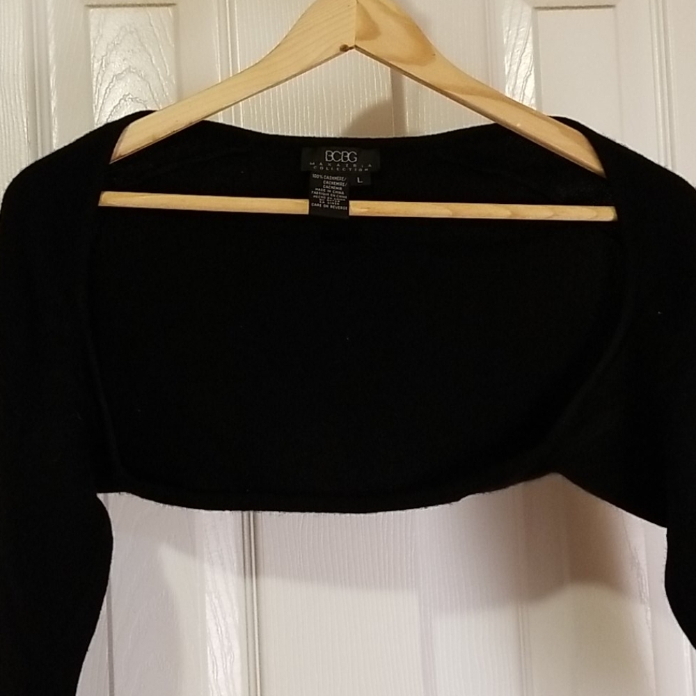 BCBGMaxAzria Black Shrug